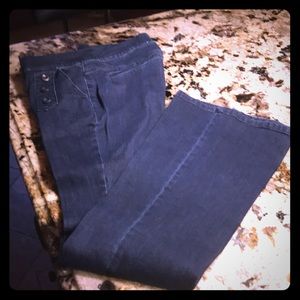 Ladies High Waist Flare Jeans sz 8